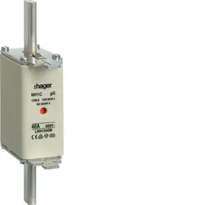 Hager LNH1040M NH1C Fuse Link 40A 500V gG
