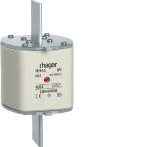 Плавкая вставка Hager LNH40400M NH4a 400A 500V gG