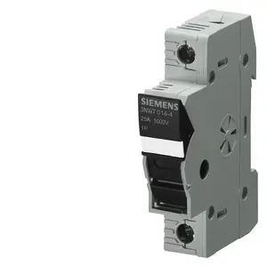 Держатель предохранителя Siemens 3NW7014-4 для цилиндрических вставок 10x38