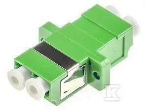 SecurityNET SM LC/APC Duplex Fiber Optic Adapter