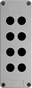 Schneider Electric XAP-A Empty Control Station, 8 Cut-outs, 2 Columns