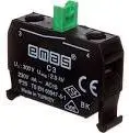 Вспомогательный контакт Emas T0-C3BK 1НО для установки на заднюю стенку