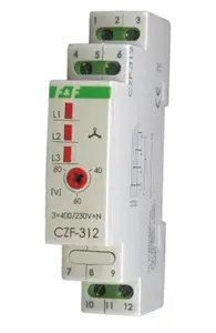 Реле контроля пропадания фазы F&F CZF-312