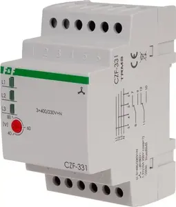 Реле контроля пропадания фаз F&F CZF-331-TRMS