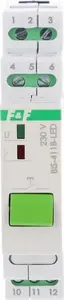 FF BIS-411B-LED Bistable Relay for DIN Rail with Manual Control and 160A Inrush Current Protection