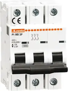 Lovato Electric P1MB3PT20 3-Pole Power Limiter 20A 10kA