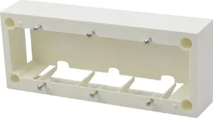 DIGITUS JL-02-O3M-1 Surface-Mounted Box for 3x2 Modules, White