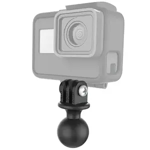 RAM Mounts RAP-B-202U-GOP1 Universal Action Camera Ball Adapter with 1-Inch Ball