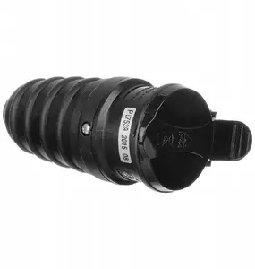 Düwi 24017 gumijas kontaktligzda 2P+E IP44 16A 250V ar aizsargvāciņu