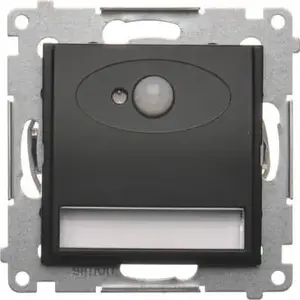 Kontakt-Simon Simon 54 LED Lighting Fixture with Motion Sensor 14V DC 0.78W 3100K Matte Black