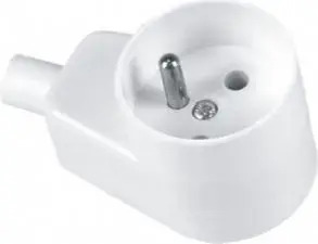 Jonex GN-170K Portable Angled Socket 16A 2P+E 250V White