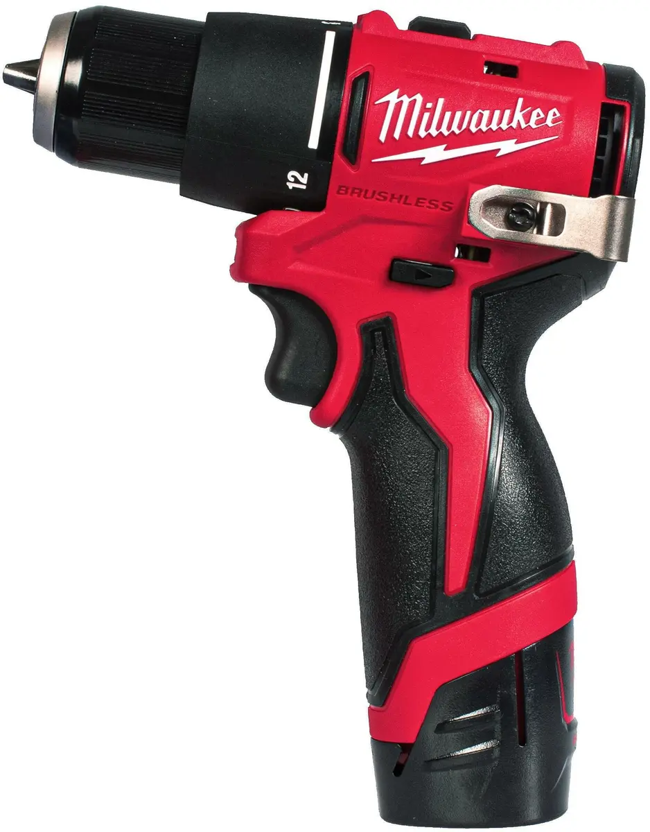 Milwaukee M12 BLPDRC-202C kompakta triecienurbjmašīna-skrūvgriezis, 12V