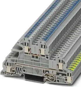 Phoenix Contact UTI 2,5-PE/L/N 5-conductor terminal block 4mm2 gray/yellow-green