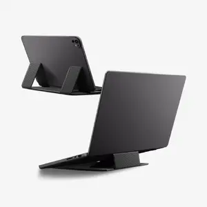 Spigen Slim Fold Non-Adhesive Laptop Stand LD201-S8, Black