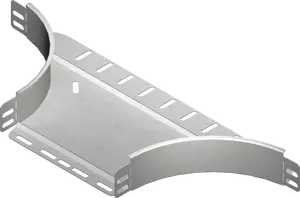 Baks TKDJ200H60 pievienojams T-veida atzarojums kabeļu teknēm, platums 200 mm, augstums 60 mm, tērauds 1 mm