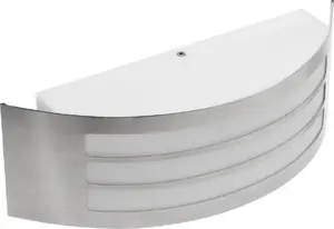 GTV ASTRIT Wall Light, E27, Max 14W, IP54, Grey