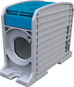 Винтовая клемма Simet STB 300 SIMBLOCK для алюминиевых и медных проводников, синяя