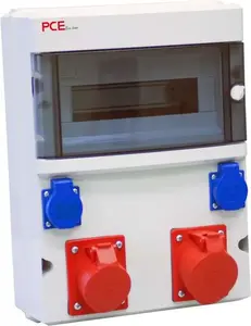 PCE STAR 12M Stationary Distribution Board 32/5 16/5 2GS 230V IP54