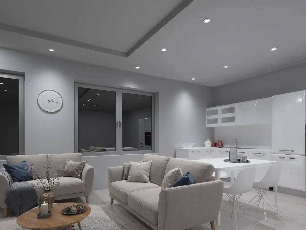 Kanlux MORTA CT-DSO50-SR Ceiling Light | GX5.3 Photo 8