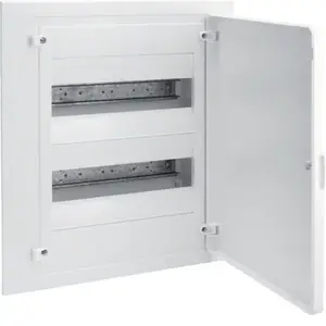 Hager VF212PD Flush-Mounted Modular Enclosure, 2x12 Modules, IP40