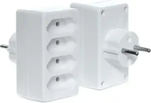 Сетевой разветвитель Plastrol R-4, 4 розетки, евростандарт
