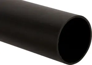 EM Group Thick-Walled Heat Shrink Tubing with Adhesive 92/35mm Black 1m