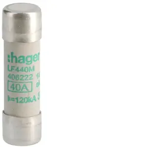 Hager LF440M Cylindrical Fuse 14x51 aM 40A
