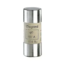 Цилиндрический предохранитель Legrand 015380 80A gG 22x58мм 500В
