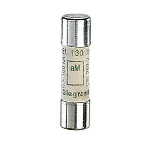 Цилиндрический предохранитель Legrand 013012 12A aM 500V 10x38 мм