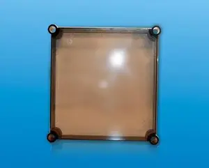 ELEKTROPLAST P2Z 0 14 caurspīdīgs vāks ar blīvi