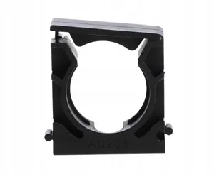 Staples Conduit Holder for Corrugated Pipe DN 23 Black