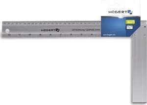 Högert Technik HT4M203 Aluminum Try Square 300x190 mm