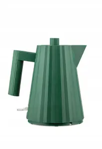 Электрический чайник Alessi Plisse, 1 л, зеленый
