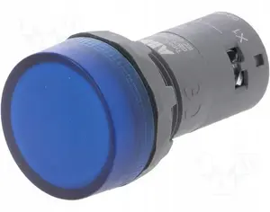 ABB CL2-502L Compact LED Pilot Light, 22mm, Blue, 24V AC/DC