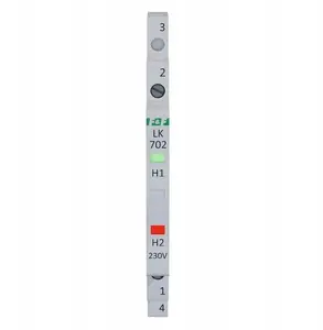 FF LK-702 Modular LED Indicator Light 1-Phase Red/Green 230V Slim 1/2 Module