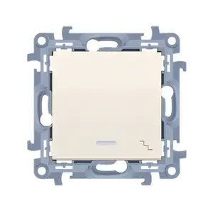 Kontakt-Simon CW6L.01/41 Staircase Switch with Illumination 10A 250V White