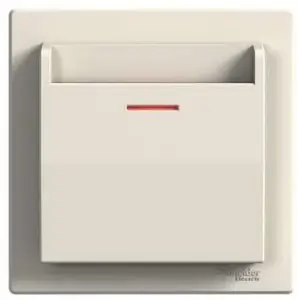 Schneider Electric Asfora Hotel Switch, Cream
