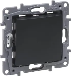 Legrand Niloe Selection Intermediate Switch 10AX Anthracite