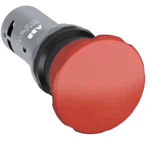 ABB CPM3-10R-11 Push-Button Panel, Red, 300V, 0.2A
