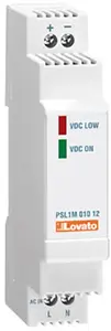 LOVATO Electric PSL1M01024 modulārais vienfāzes barošanas bloks 100-240V AC uz 24V DC 10W 0.42A