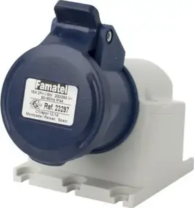 FAMATEL SpeedPRO 23297 stacionārā kontaktligzda 16A 3P 230V IP44