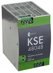 Импульсный блок питания на DIN-рейку SilentiumPC KSE 48048M 480Вт 48В 10А