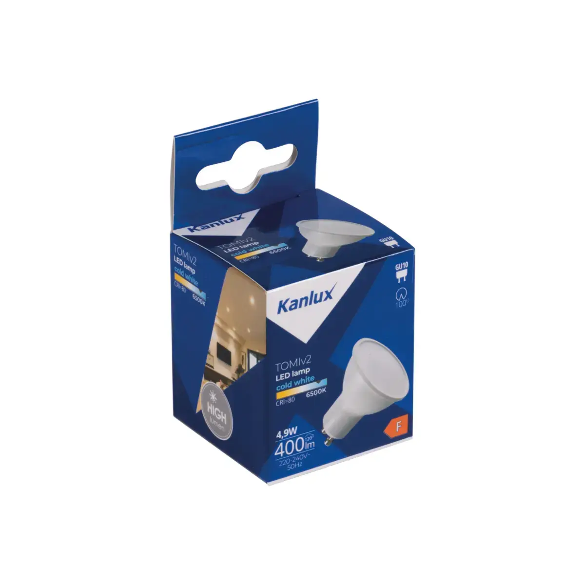 Светодиодная лампа Kanlux TOMIv2 GU10 4.9Вт 6500K Photo 4