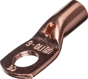 EM Group Tubular Ring Terminal 70mm² M8 Unplated Copper