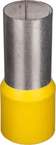 EM Group Insulated Wire End Sleeve TI 150mm2, 32mm, Yellow, Tinned