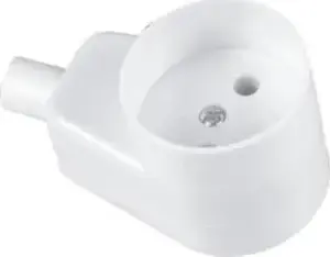 Jonex GN-160K Angled Portable Socket 16A 2P 250V White