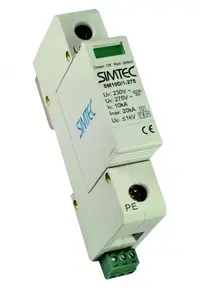 Устройство защиты от перенапряжений Simet SM10D/1P SIMTEC типа 3, 1 фаза, 10кА