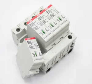 Устройство защиты от перенапряжений ABB OVR T1-T2 4L 12.5-275s P QS, 4 полюса, тип 1+2, 12.5кА