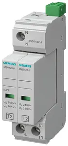 УЗИП Siemens 5SD7422-1 Тип 2 2P 20кА 350В 1+1 с сигнальными контактами