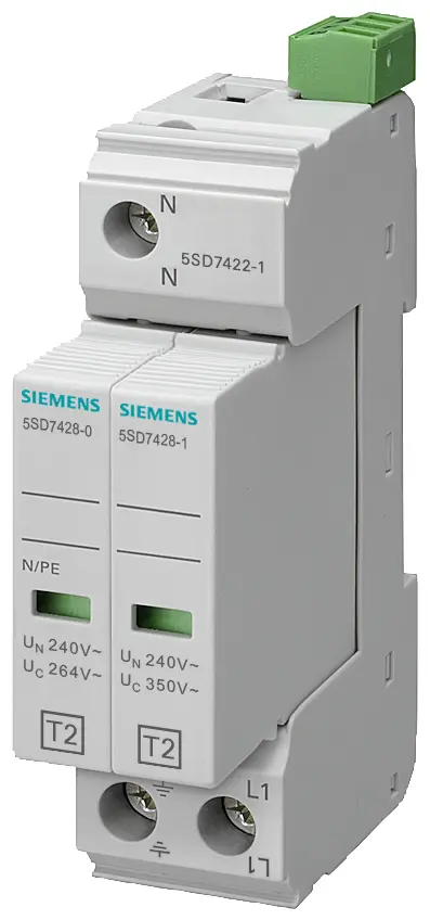 Siemens pārsprieguma novadītājs 2. tips 350V